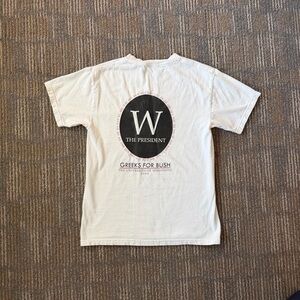 Ole Miss “Greeks for Bush” vintage tee